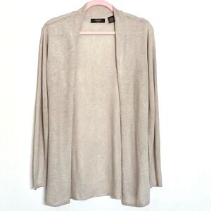 Verve Ami Women’s Tan Cardigan Sweater Size Large